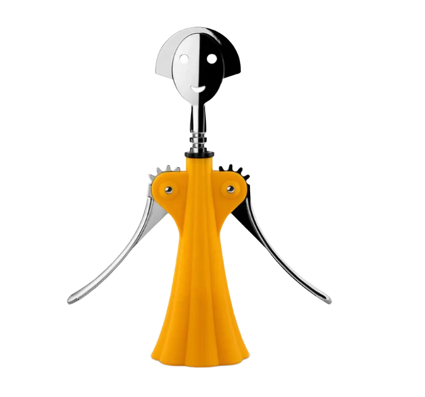 Alessi Anna G Corkscrew - Yellow