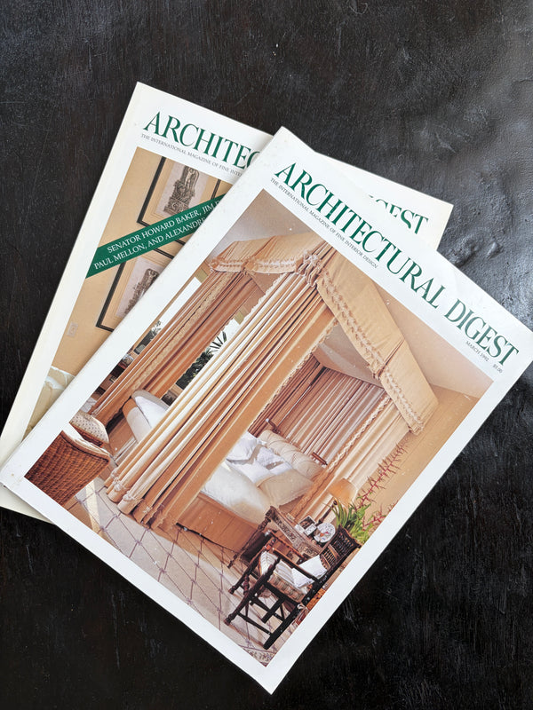 Vintage Architectural Digest Bundle 16