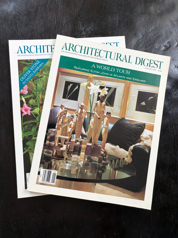 Vintage Architectural Digest Bundle 17