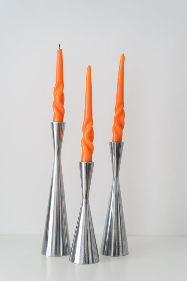 Vintage Ikea Aluminum Candlesticks