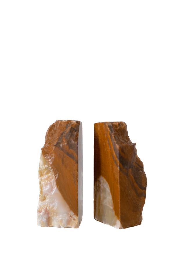 XL Onyx Bookends