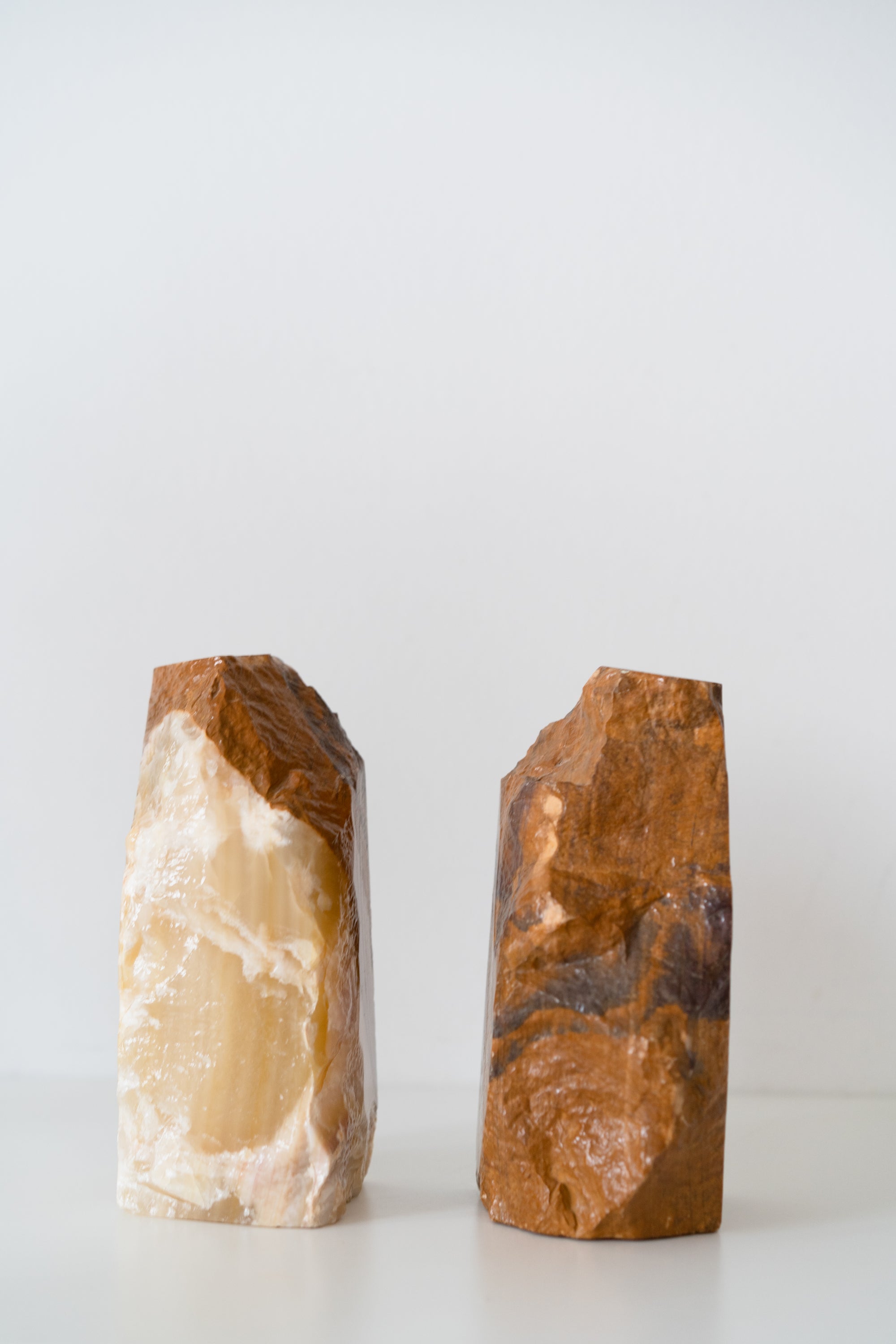 XL Onyx Bookends