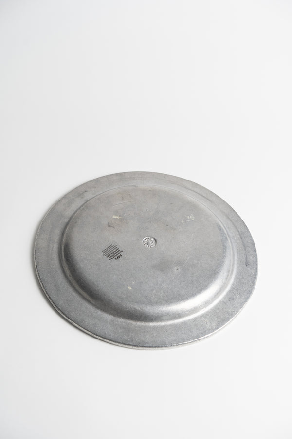 Spiral Pewter Platter