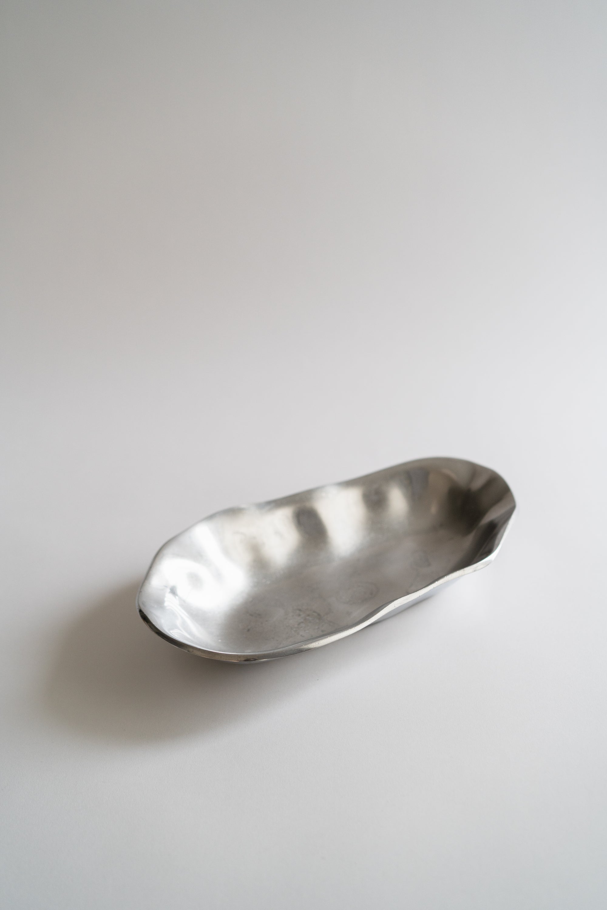 Freeform Aluminum Bowl