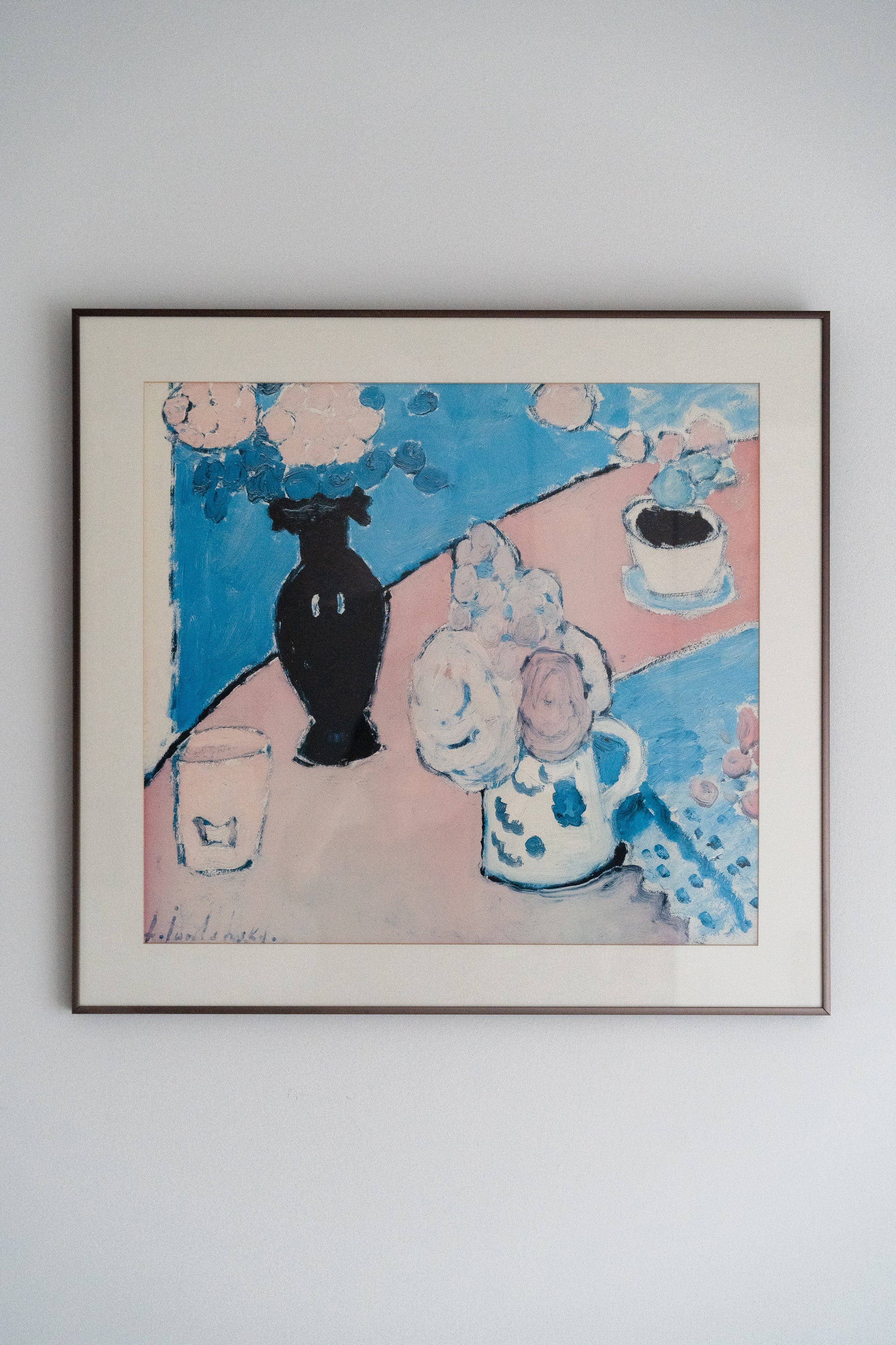 Alexej Jawlensky 'Still Life with Vase and Jug' (1909)