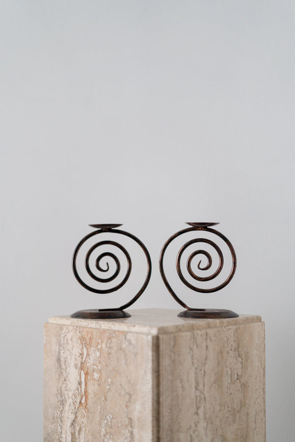 Spiral Candle Stands