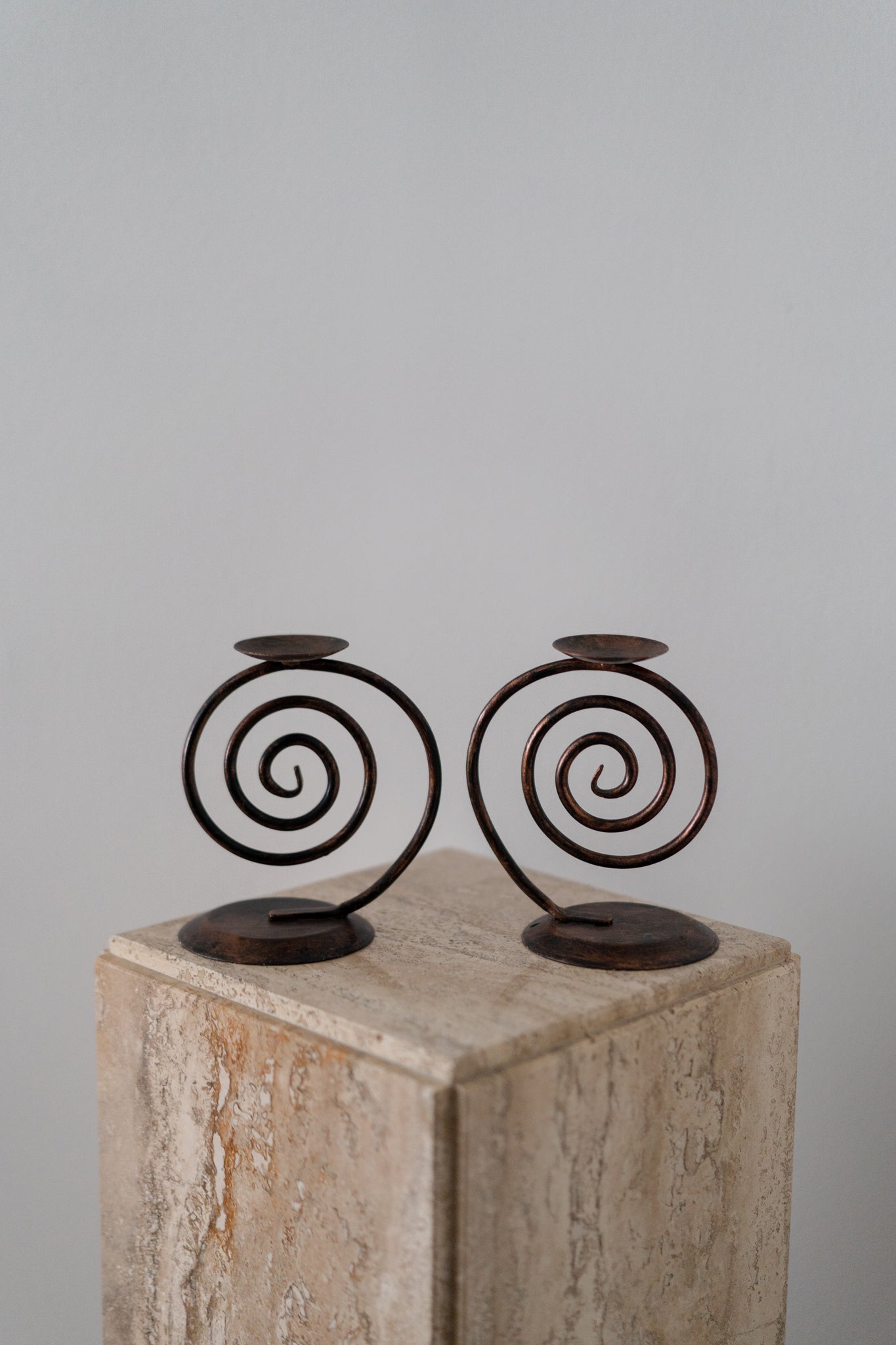 Spiral Candle Stands