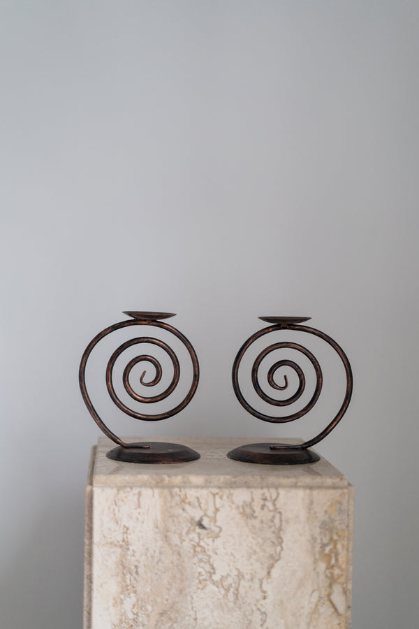 Spiral Candle Stands