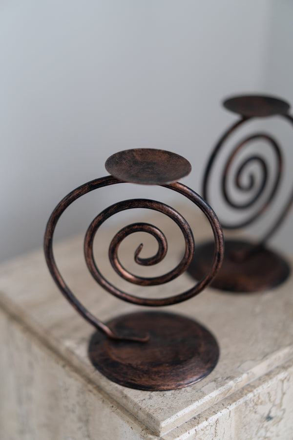 Spiral Candle Stands