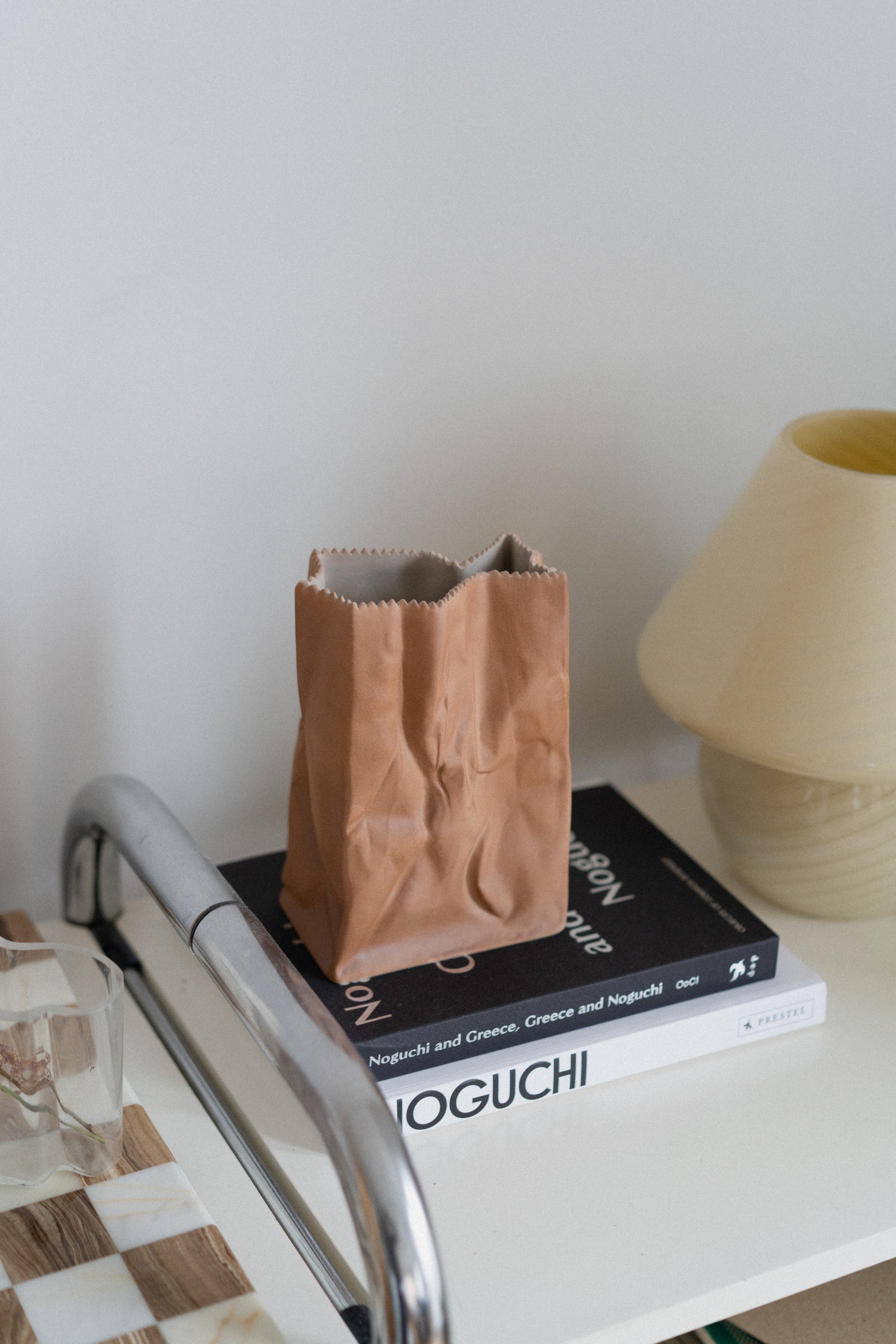 Rosenthal Ceramic Paper Bag Vase