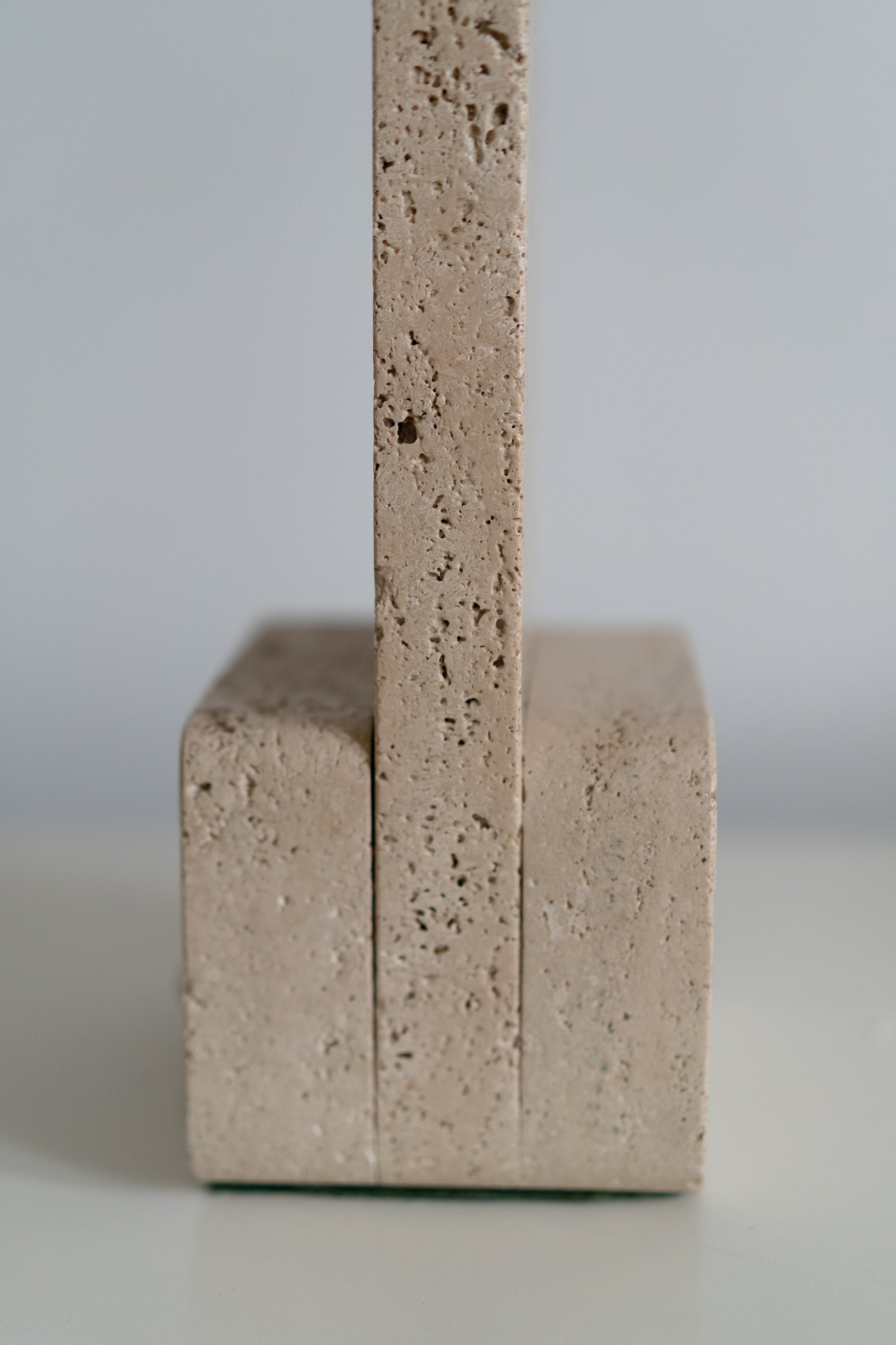 Travertine Table Lamp