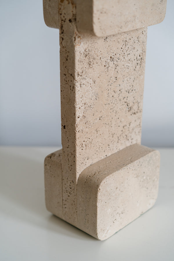 Travertine Table Lamp