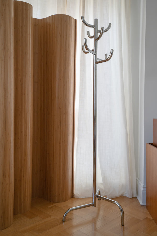 Vintage IKEA Chrome Coat Rack [RENTAL]
