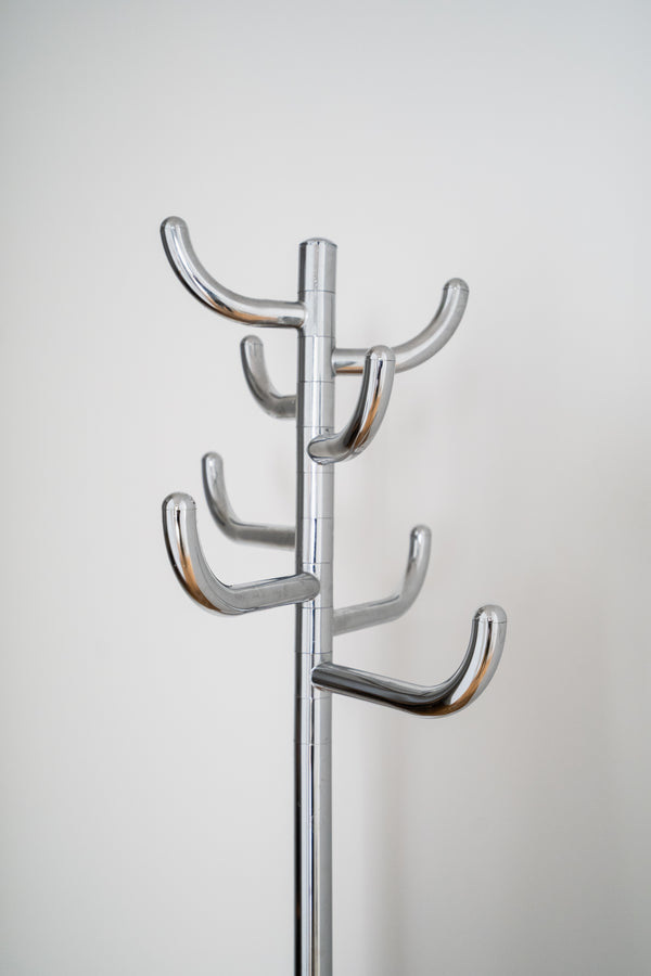 Vintage IKEA Chrome Coat Rack [RENTAL]