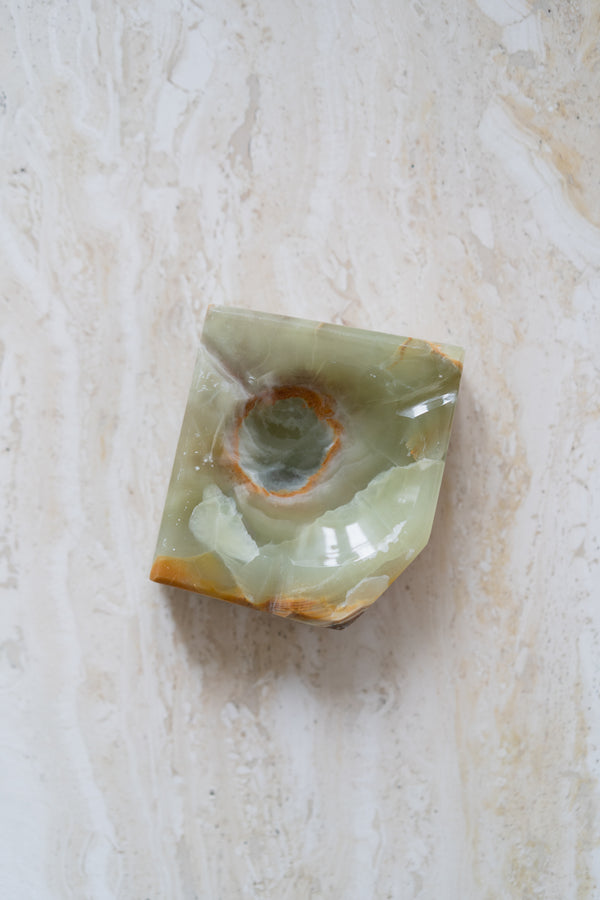 Green Onyx Ashtray