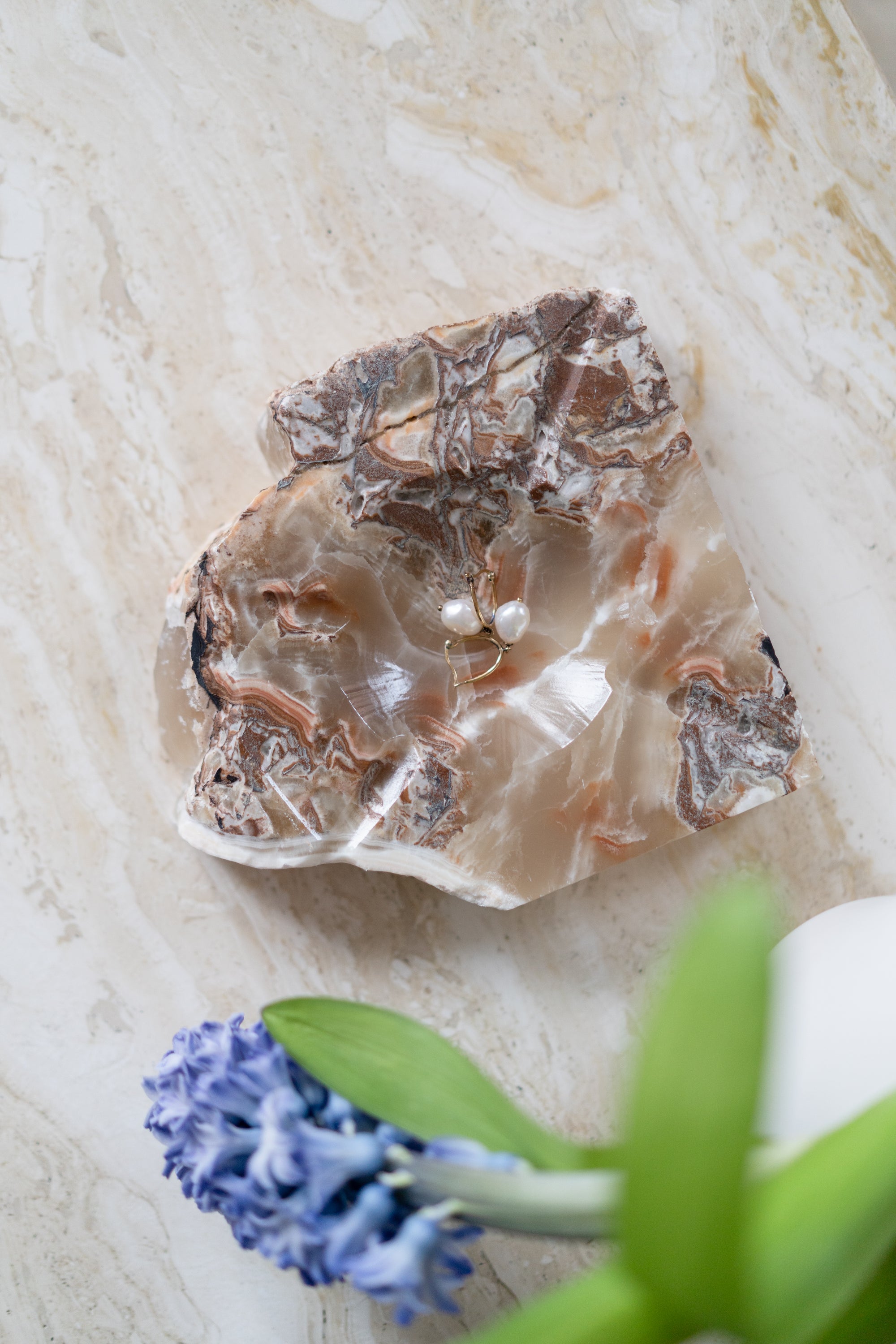 Raw Edge Stone Ashtray