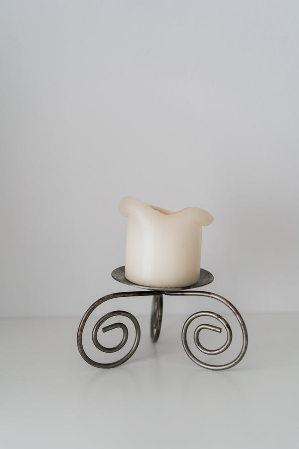 Spiral Tripod Candle Stand