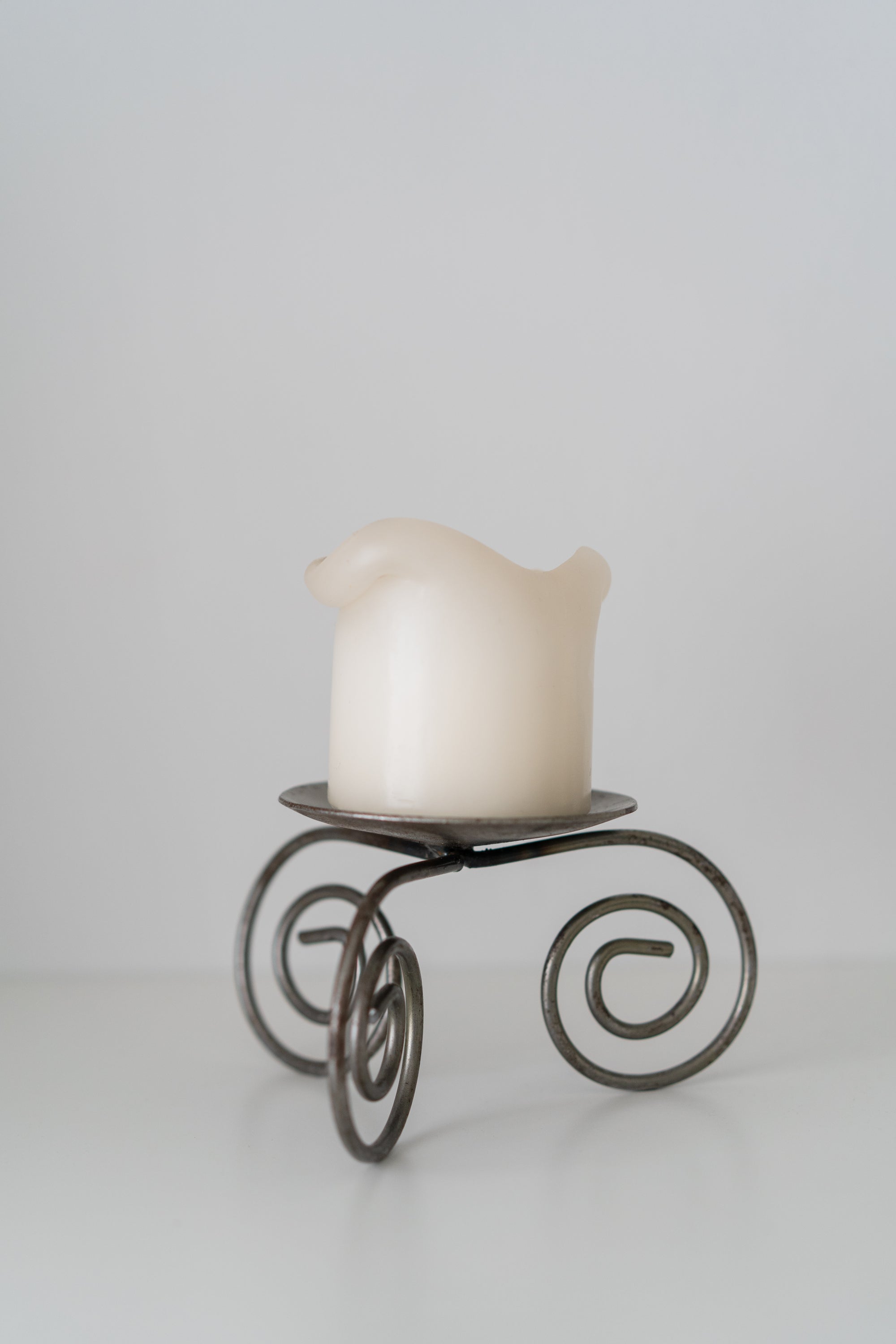 Spiral Tripod Candle Stand