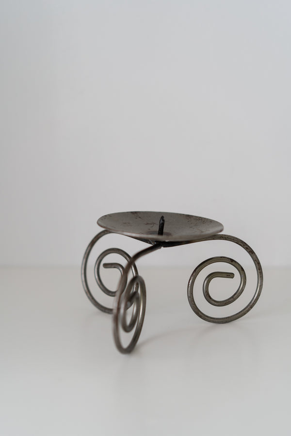 Spiral Tripod Candle Stand