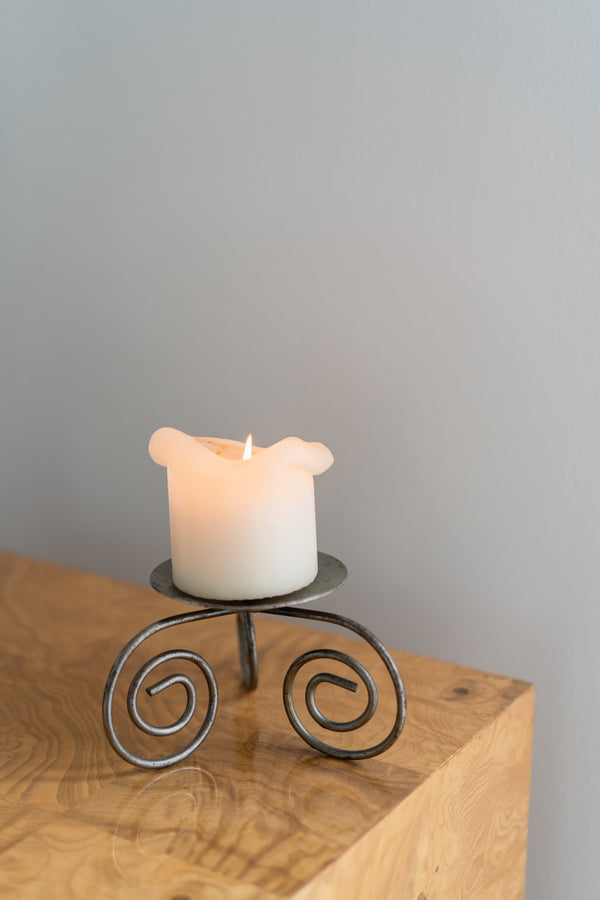 Spiral Tripod Candle Stand