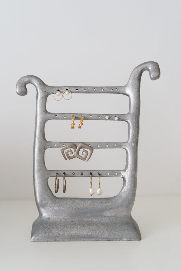 Aluminum Harp Earring Holder