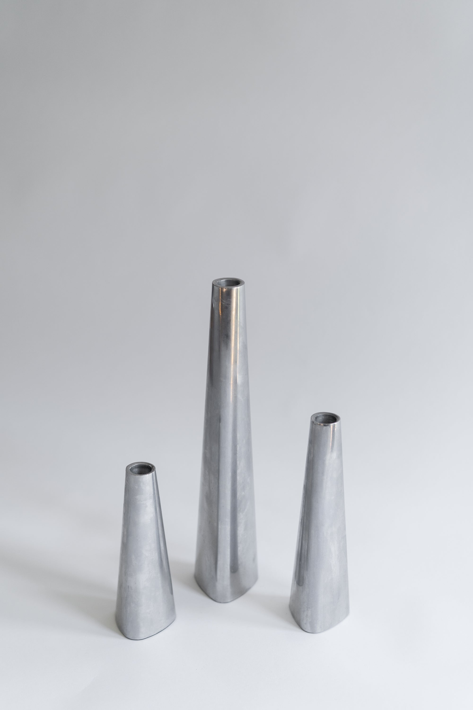 Aluminum Candle Holder Set