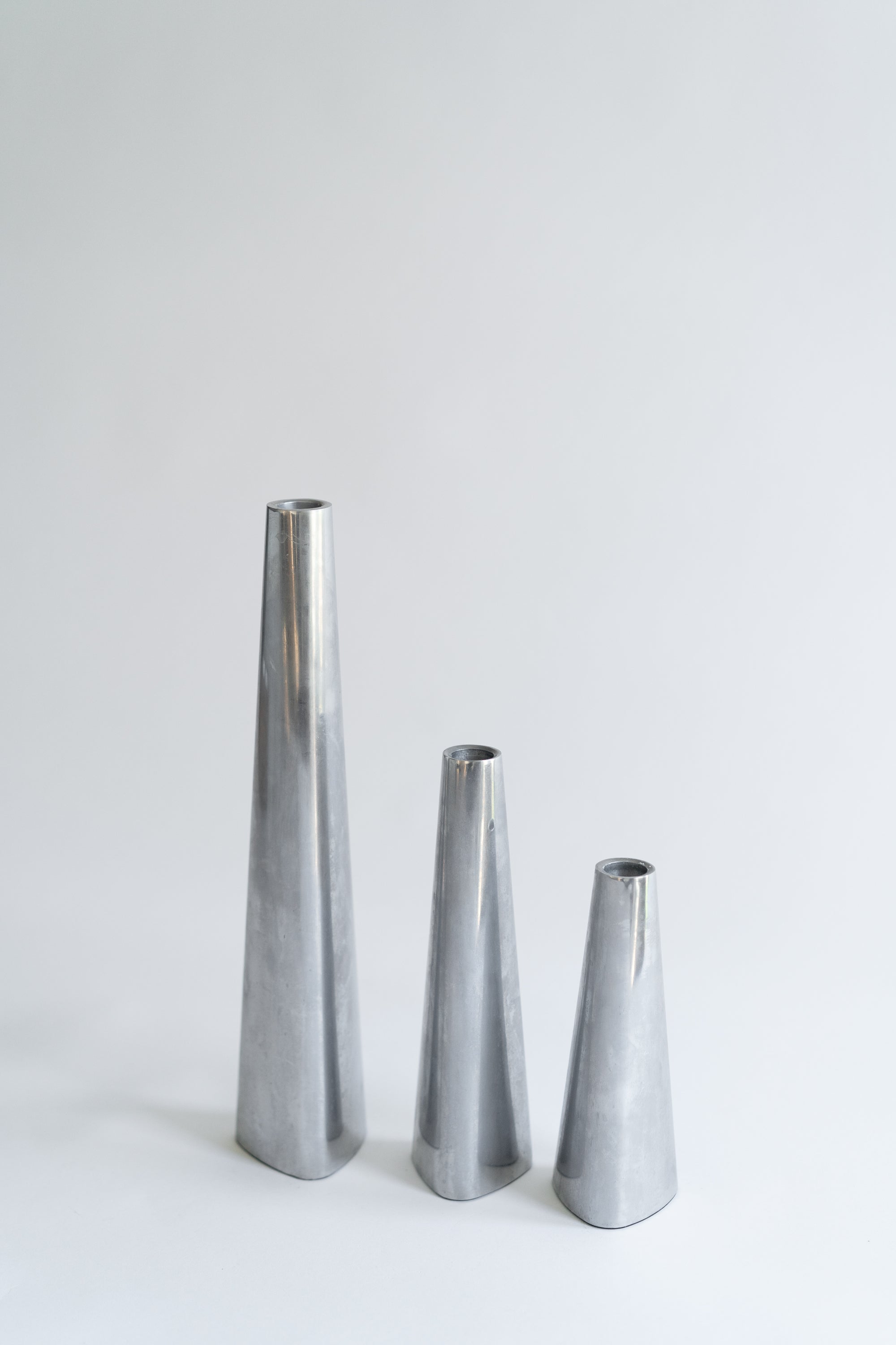 Aluminum Candle Holder Set