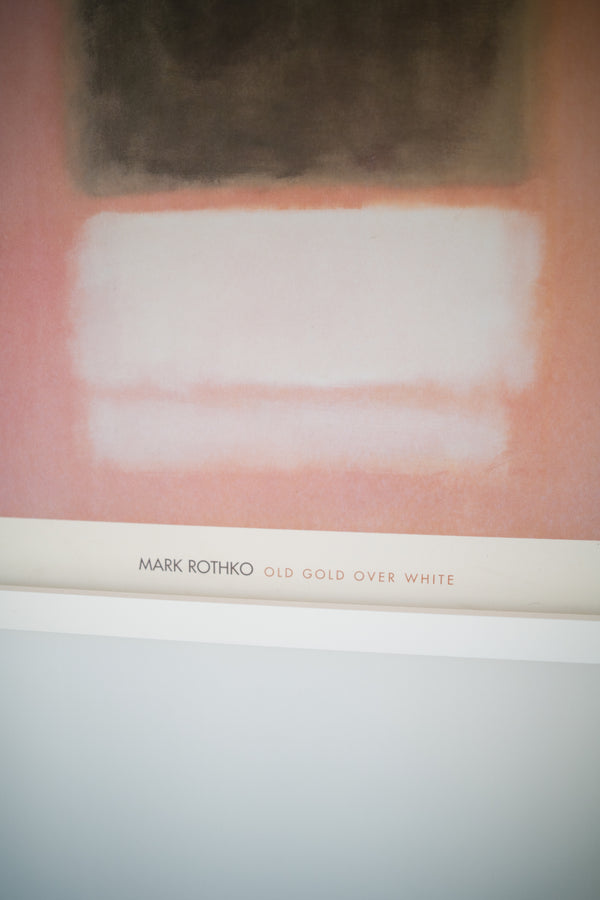 Mark Rothko 'Old Gold over White' (1956)
