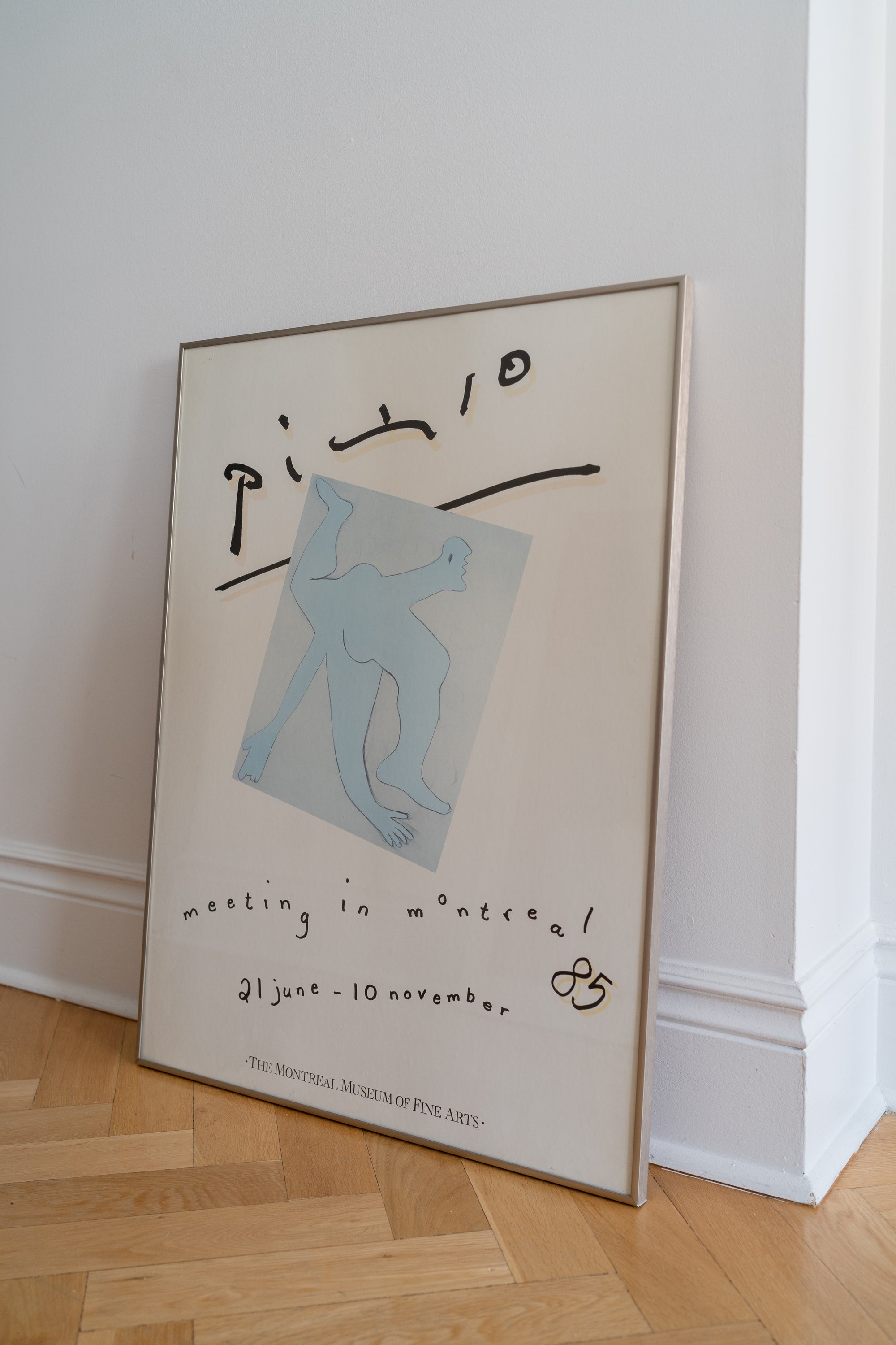 1985 Picasso Meeting in Montreal Exhibition Poster