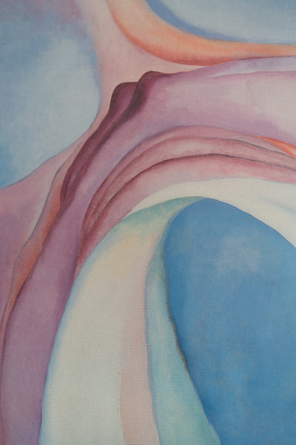 1988 Georgia O'Keeffe Framed Exhibition Poster