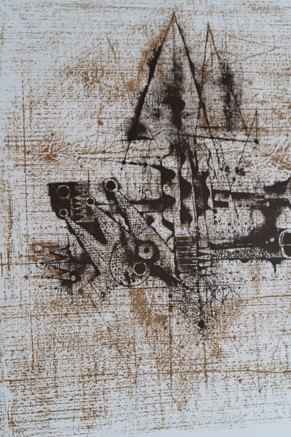 1973 Johnny Friedlander Framed Exhibition Poster