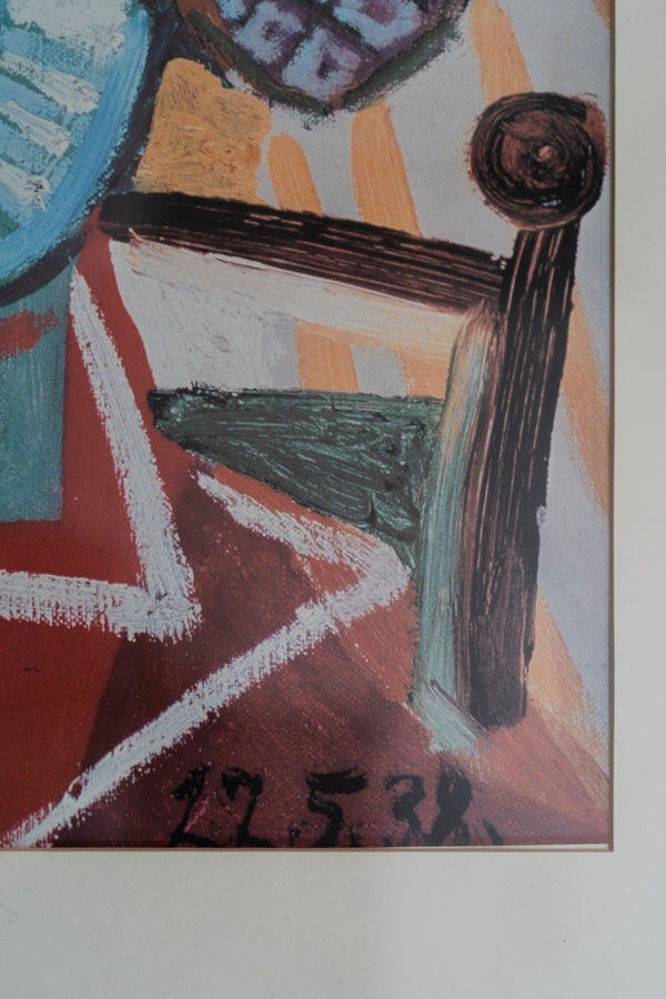 Pablo Picasso 'Femme a la resille' (1938)