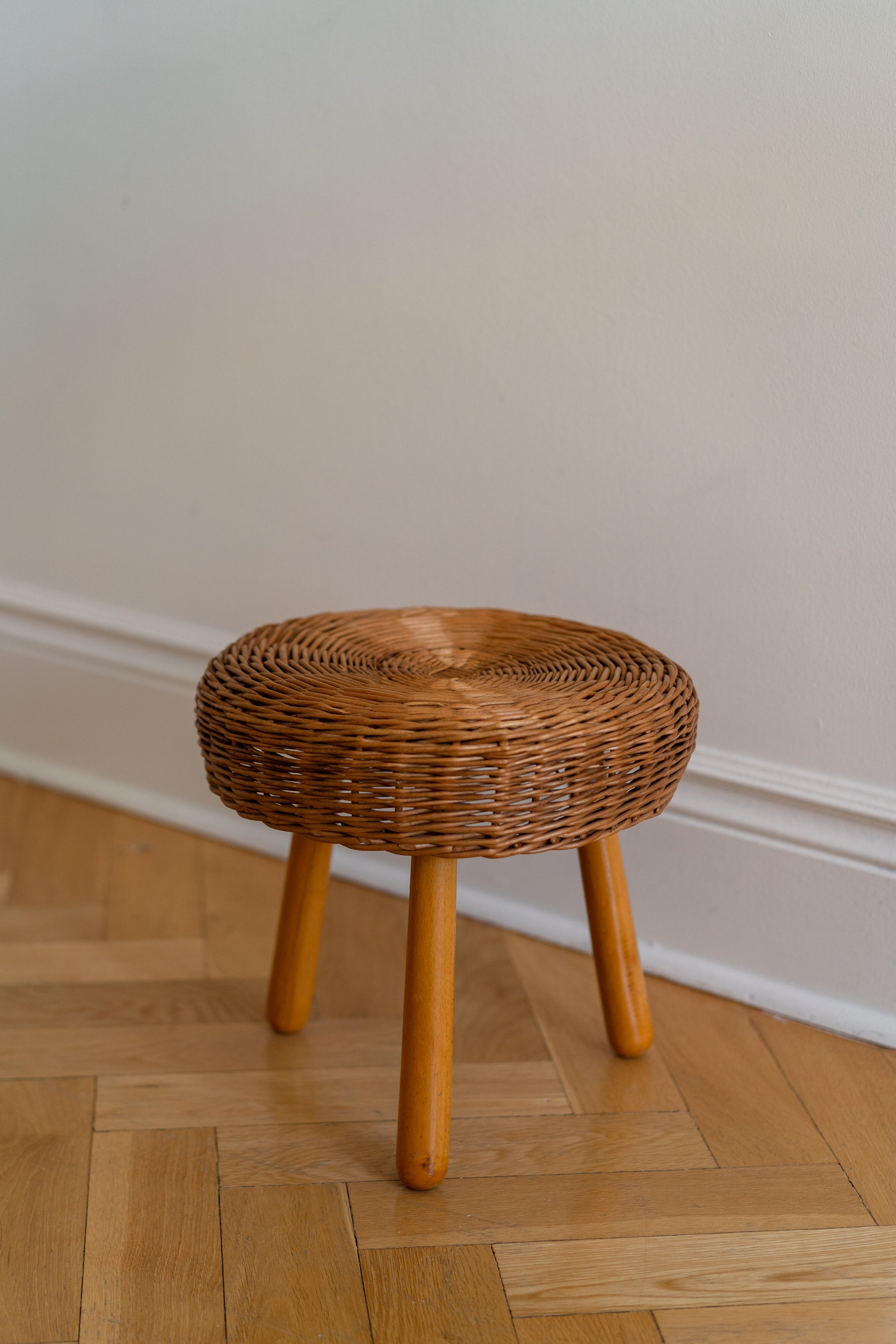 Tony Paul Rattan Stool
