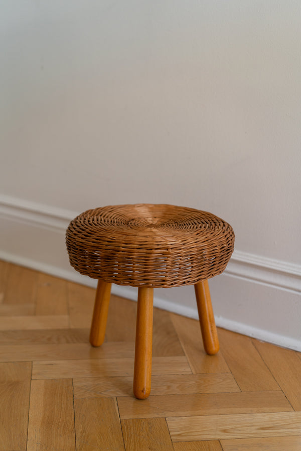 Tony Paul Rattan Stool