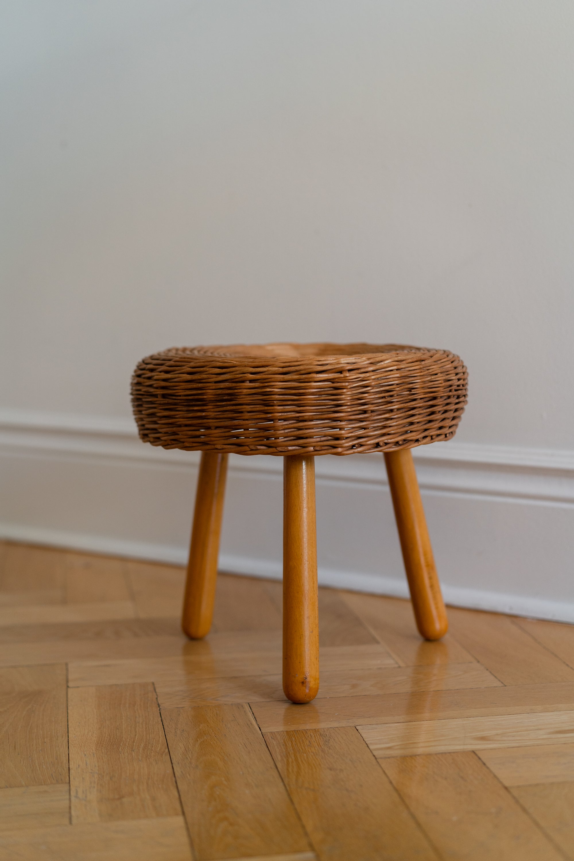 Tony Paul Rattan Stool