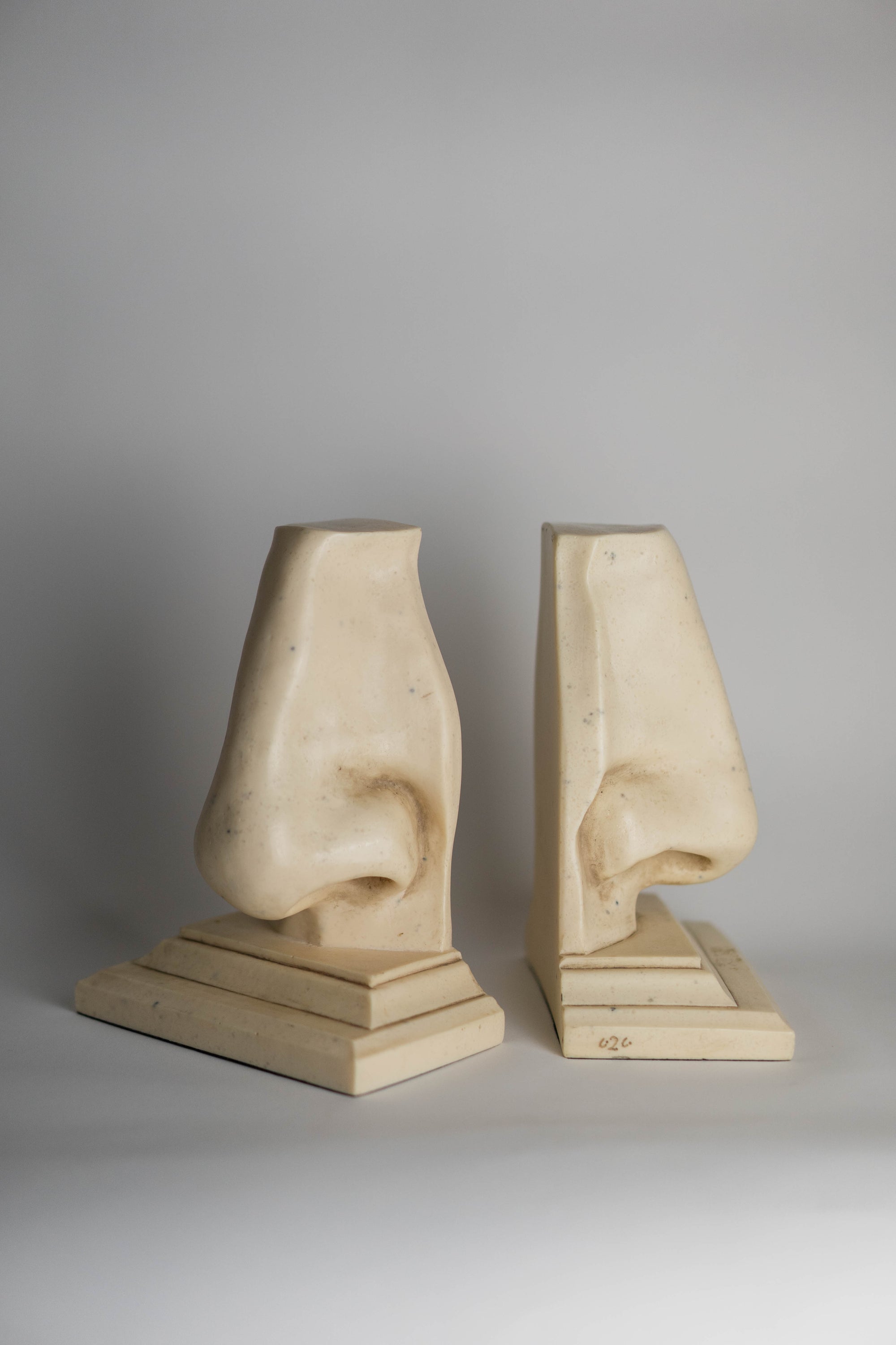 Nose Bookends by C2C Designs