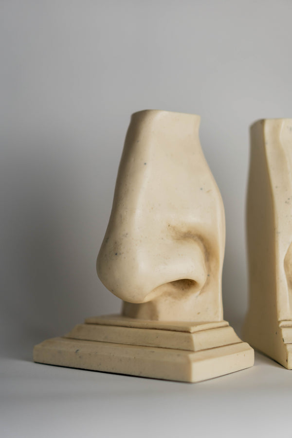 Nose Bookends by C2C Designs