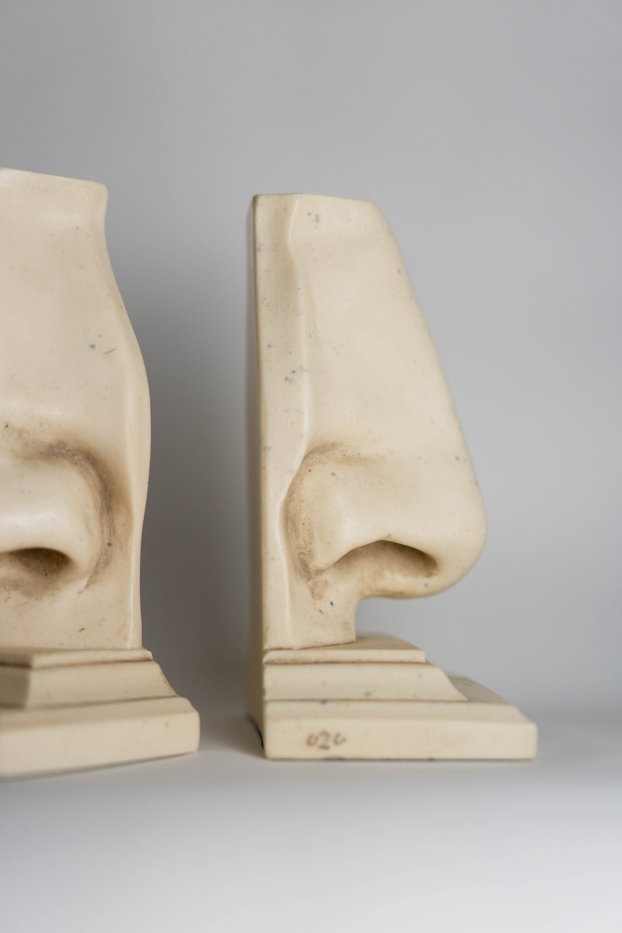 Nose Bookends by C2C Designs