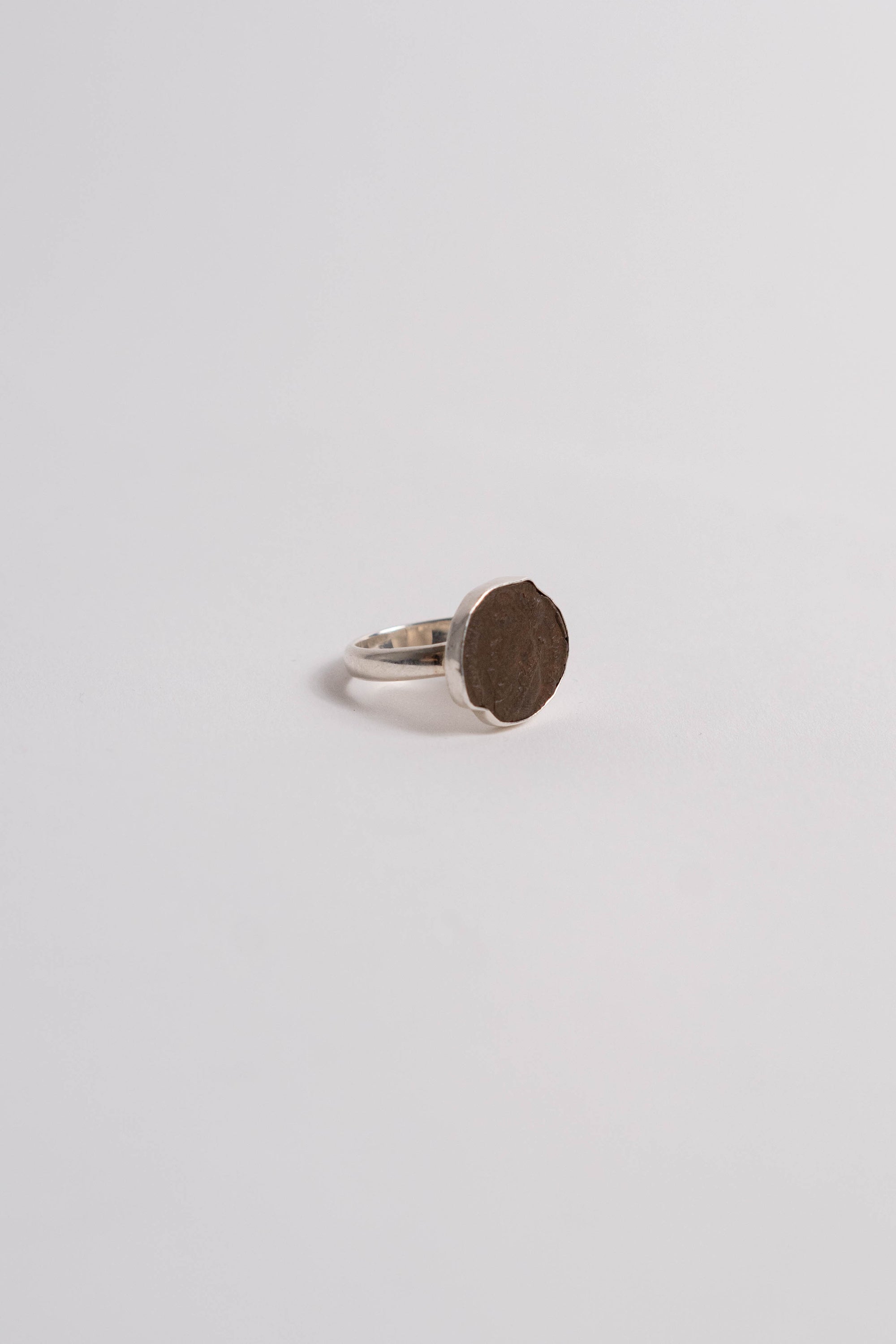 Silver Coin Ring