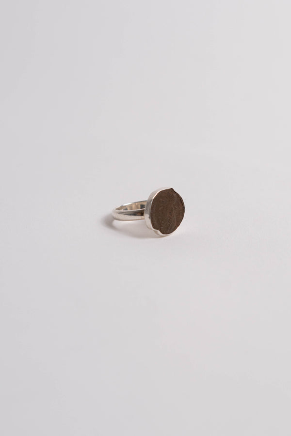 Silver Coin Ring