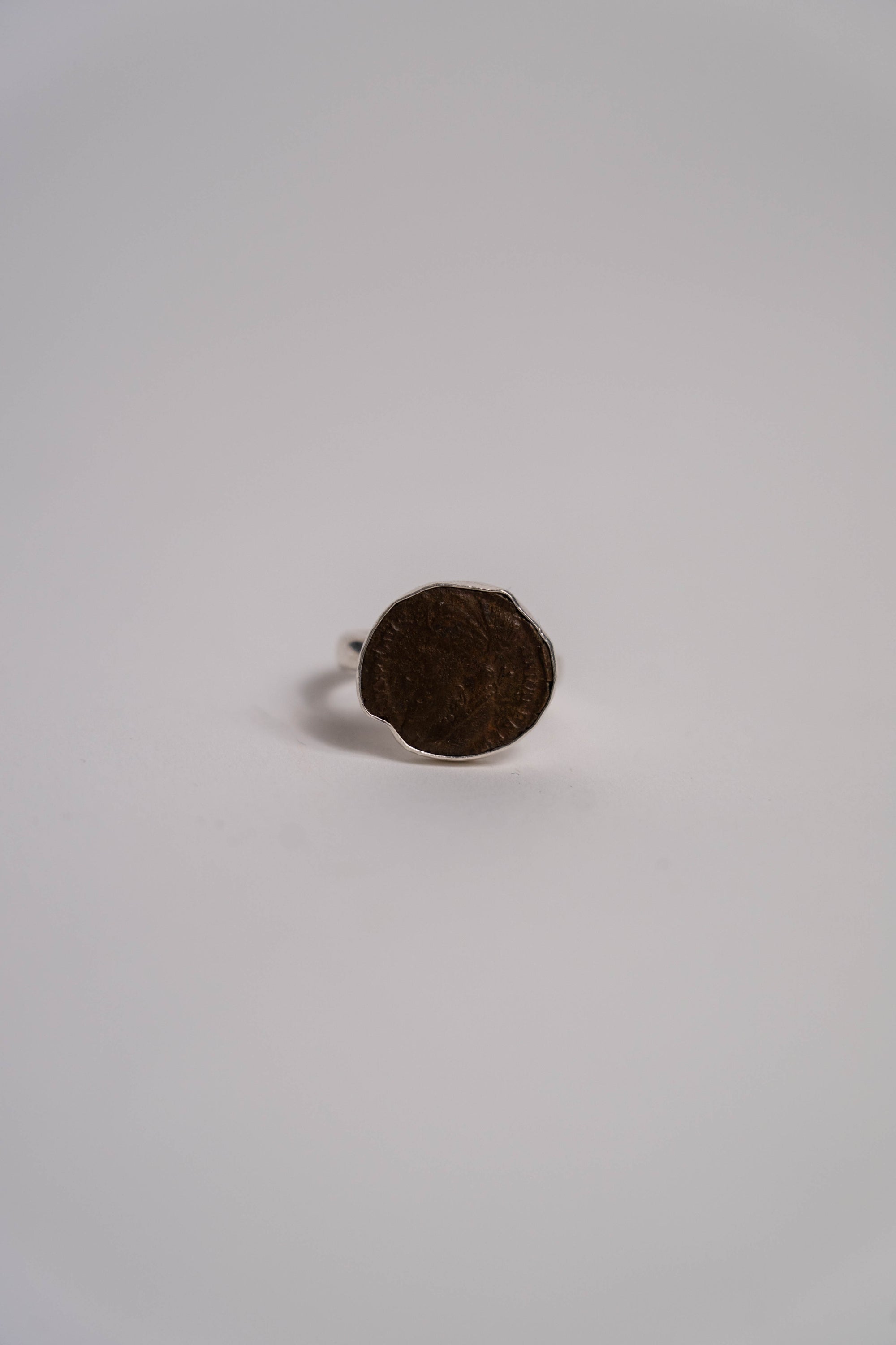Silver Coin Ring