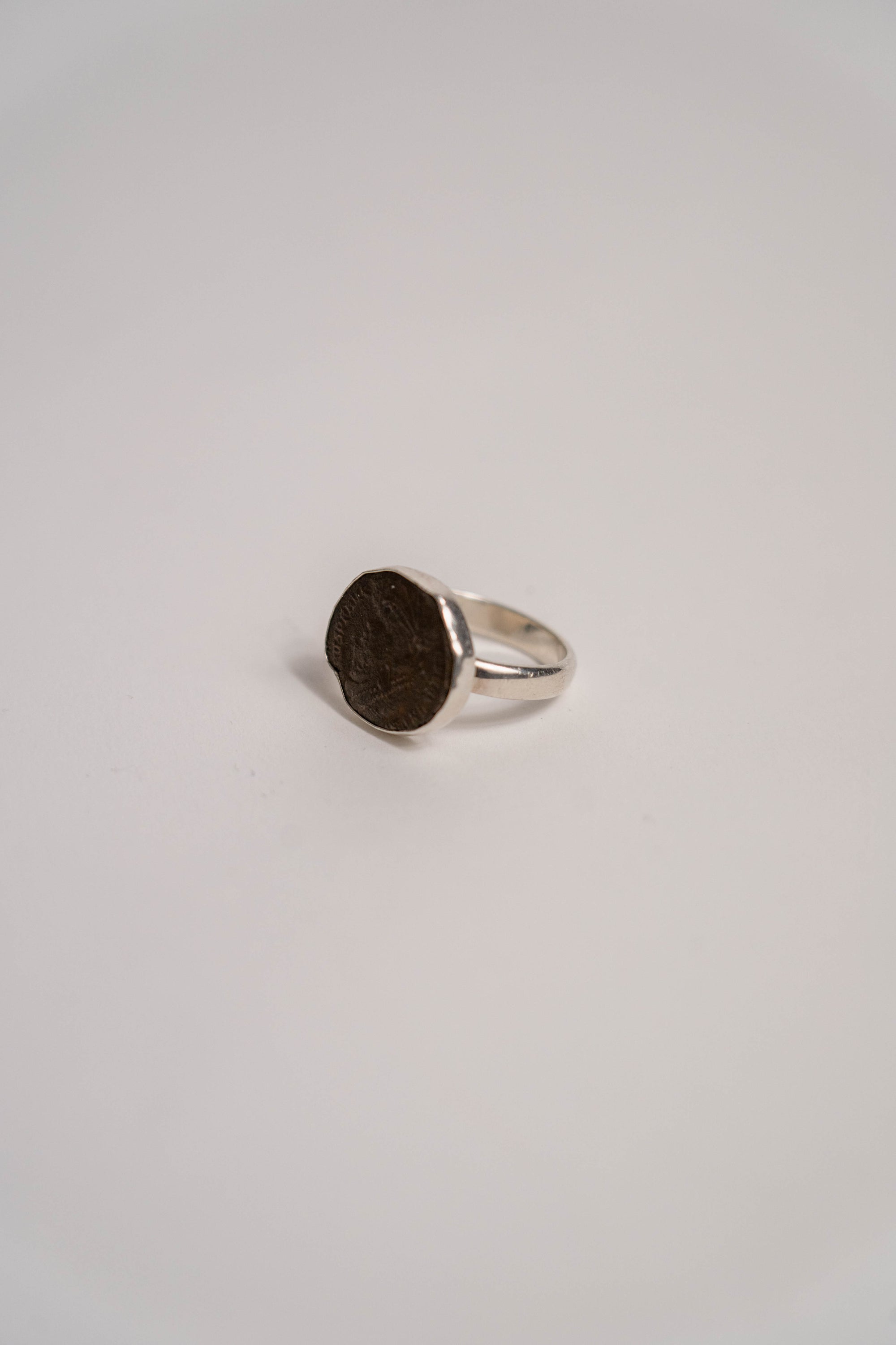 Silver Coin Ring