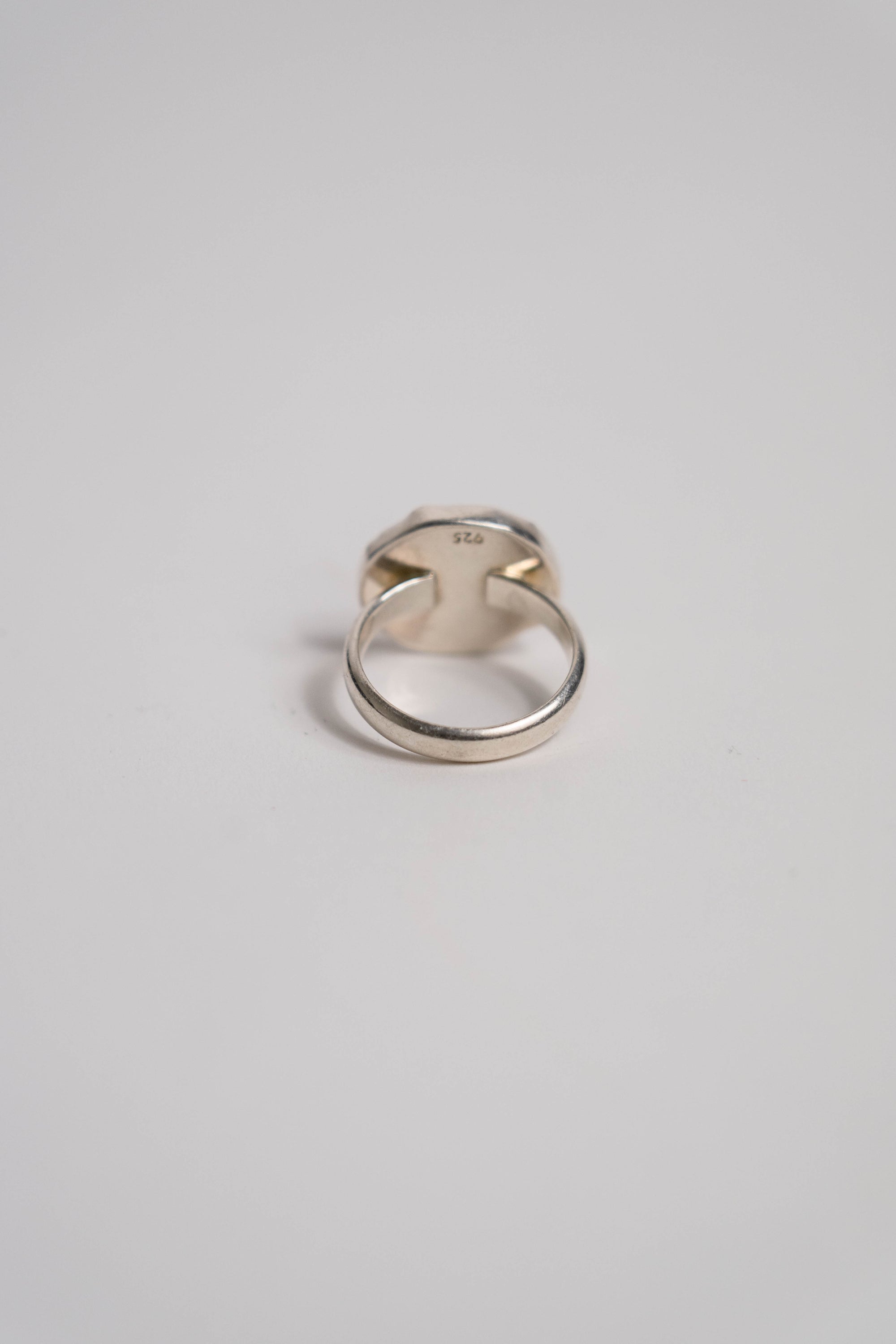 Crinkle Silver Ring