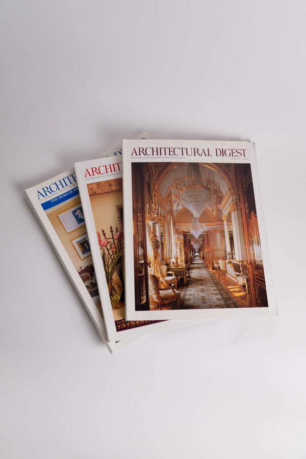 Vintage Architectural Digest Bundle 01