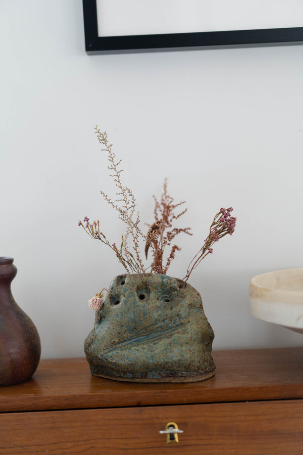 Studio Pottery Ikebana Vase