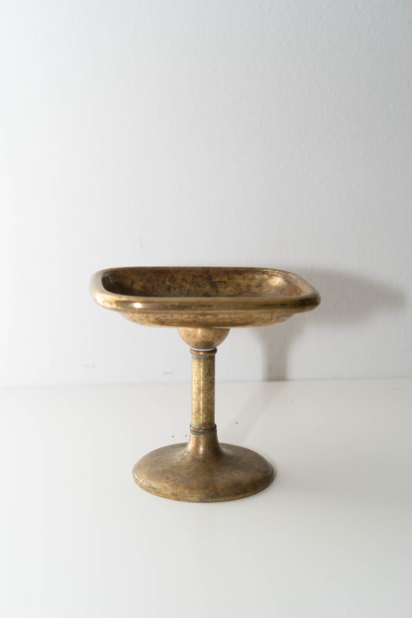 Brass Pedestal Soap Dish