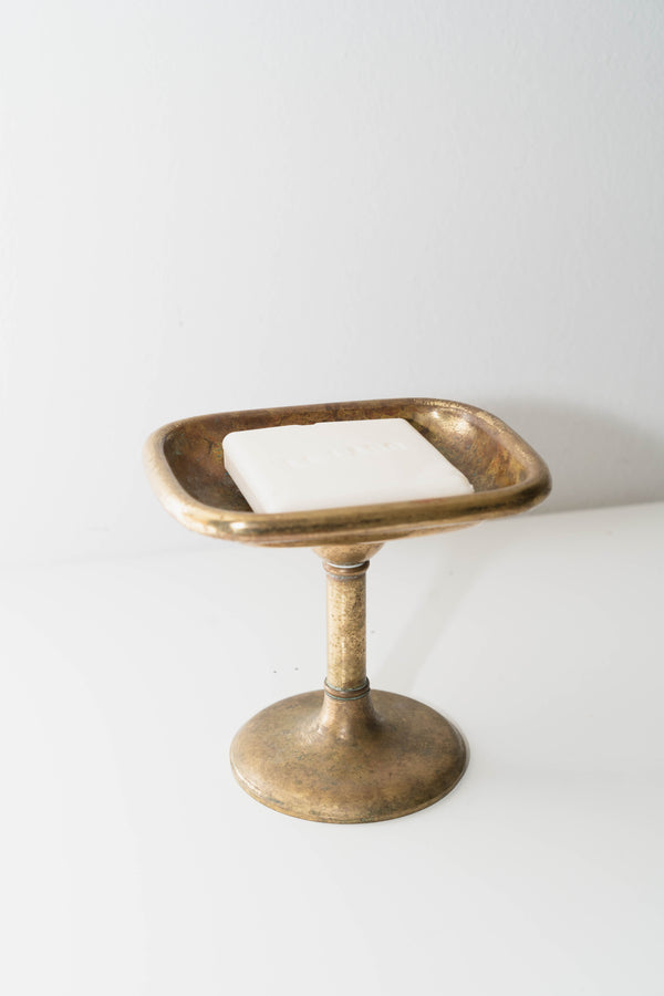 Brass Pedestal Soap Dish