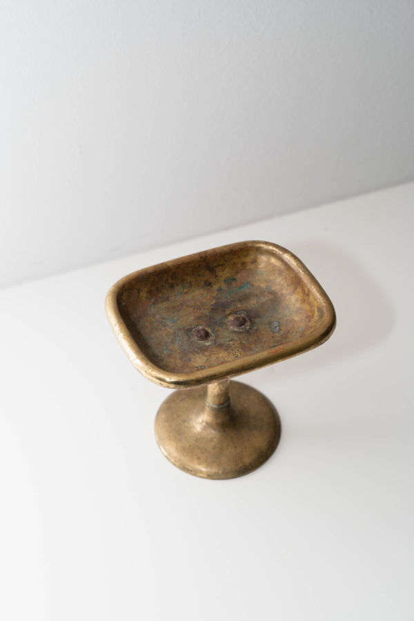 Brass Pedestal Soap Dish