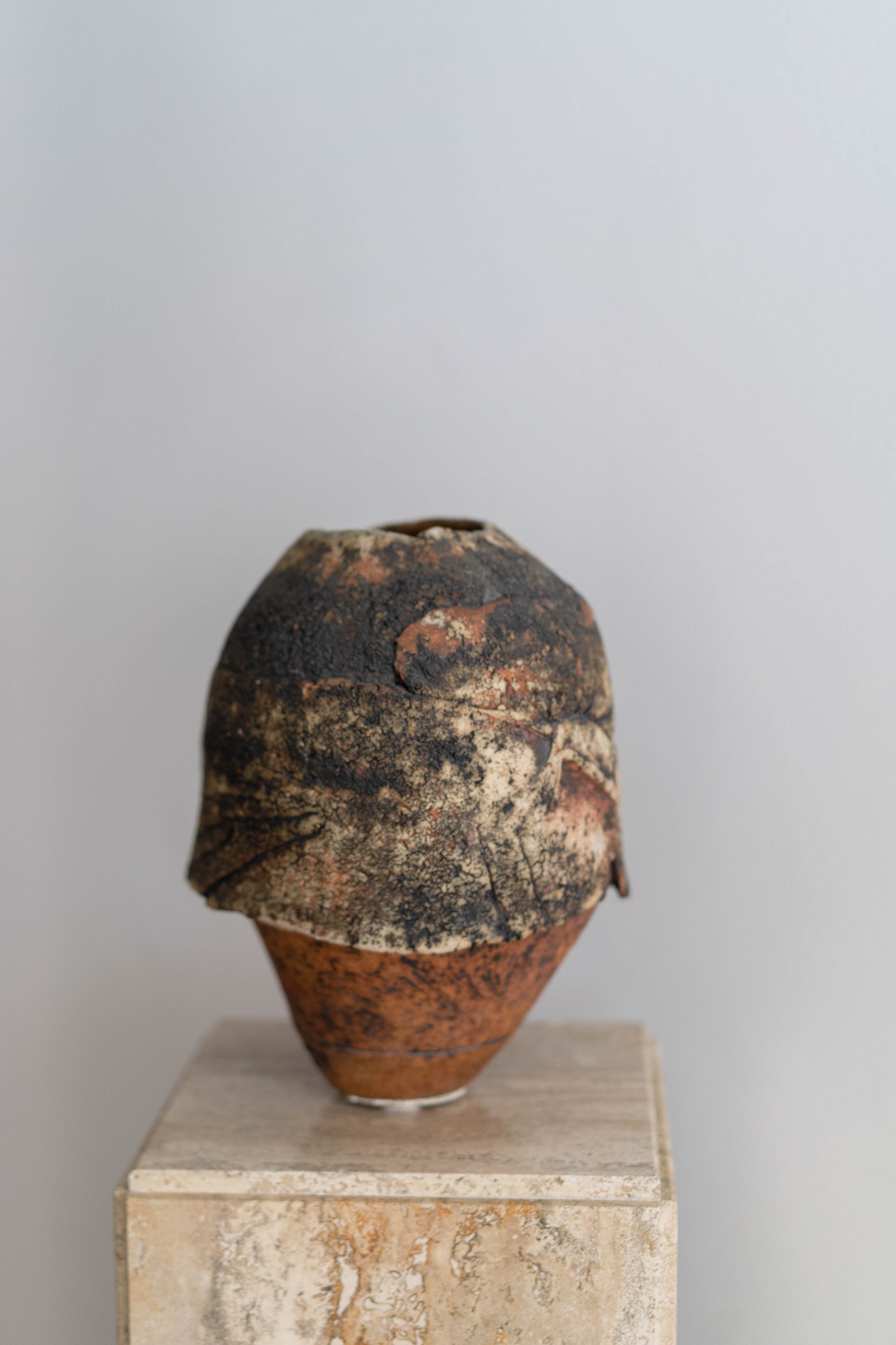 Raku Ceramic Vase