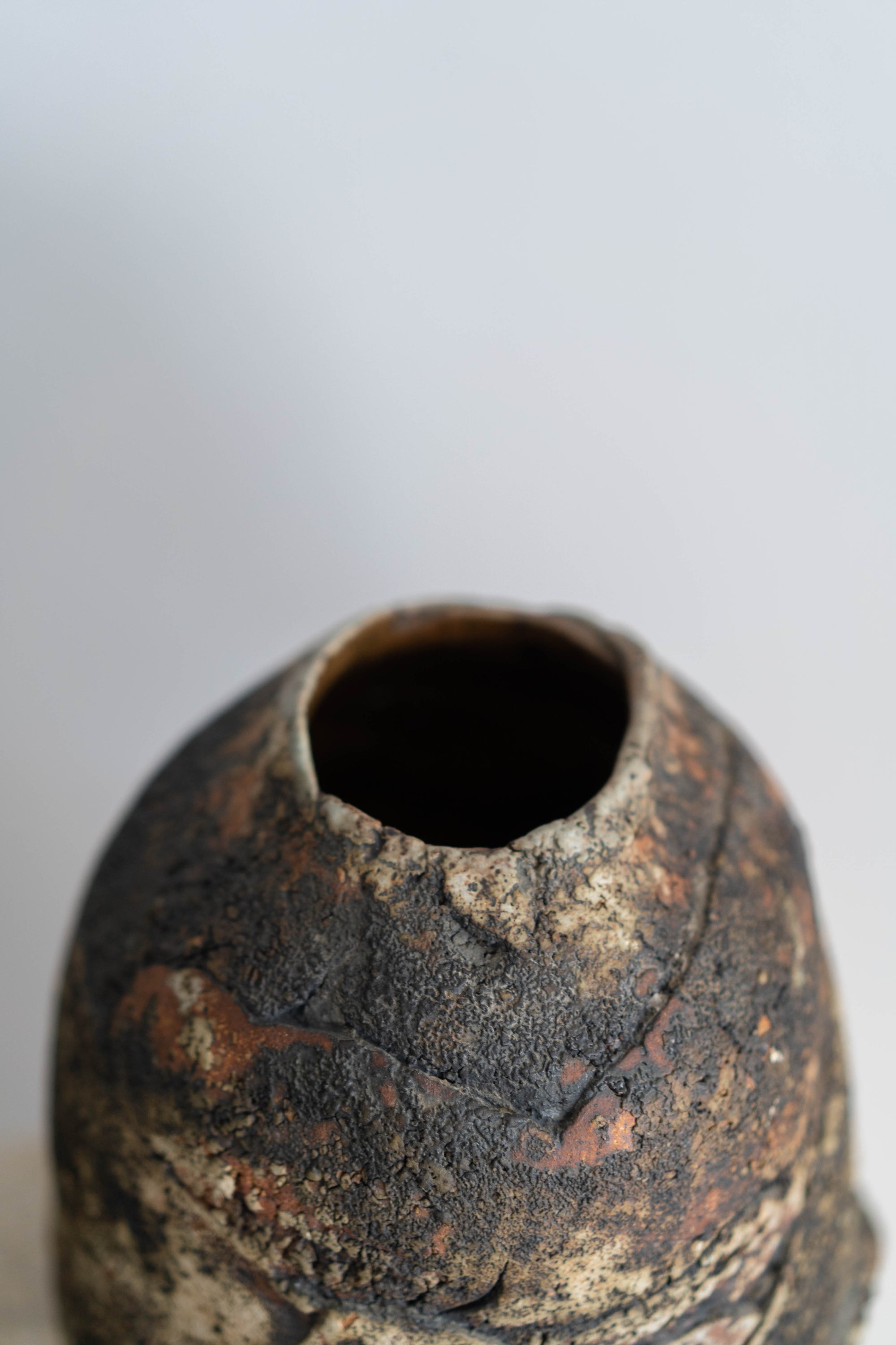 Raku Ceramic Vase